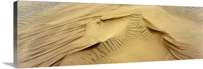 Sand dune erosion detail, Kelso Dunes, Mojave National Preserve, California