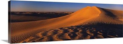 Sand dunes in a desert, Douz, Tunisia