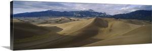 Sand dunes in the desert, Great Sand Dunes National Monument, Colorado image thumbnail