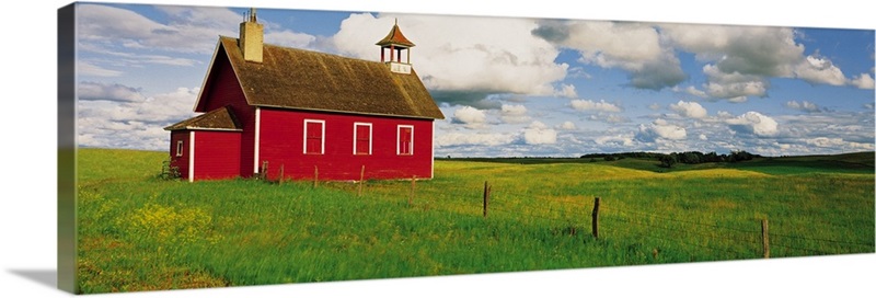 Schoolhouse Battle Lake Otter Tail County MN | Great Big Canvas