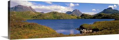 Scottish landscape Northwest Highlands Scotland