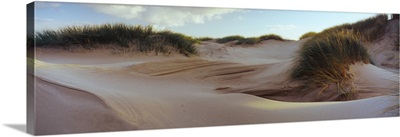 Sculpted dunes at the Sands of Forvie, Newburgh, Aberdeenshire, Scotland