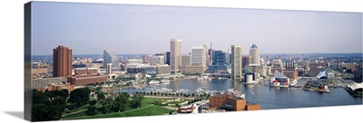 Skyscrapers in a city, Baltimore, Maryland