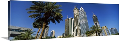 Skyscrapers in a city, Dubai, United Arab Emirates