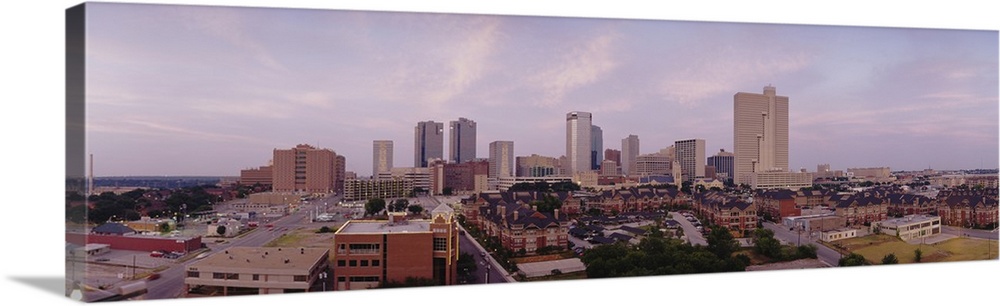 Skyscrapers in a city, Fort Worth, Texas