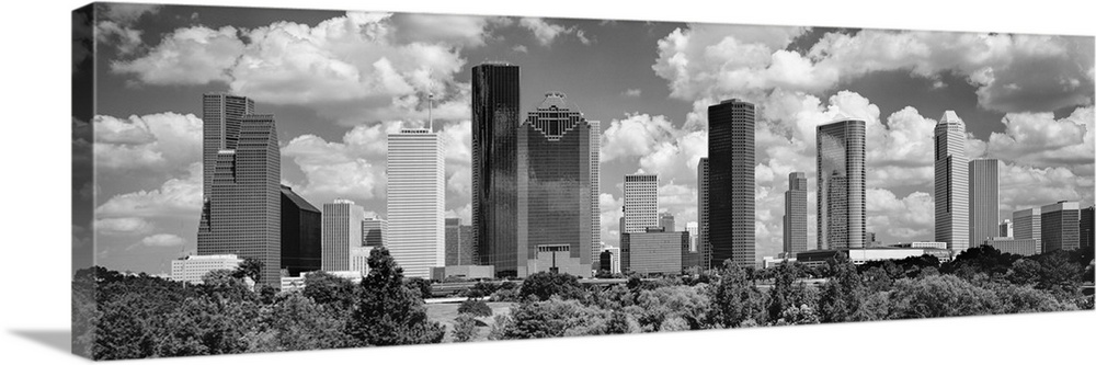 Skyscrapers in a city, Houston, Texas, USA
