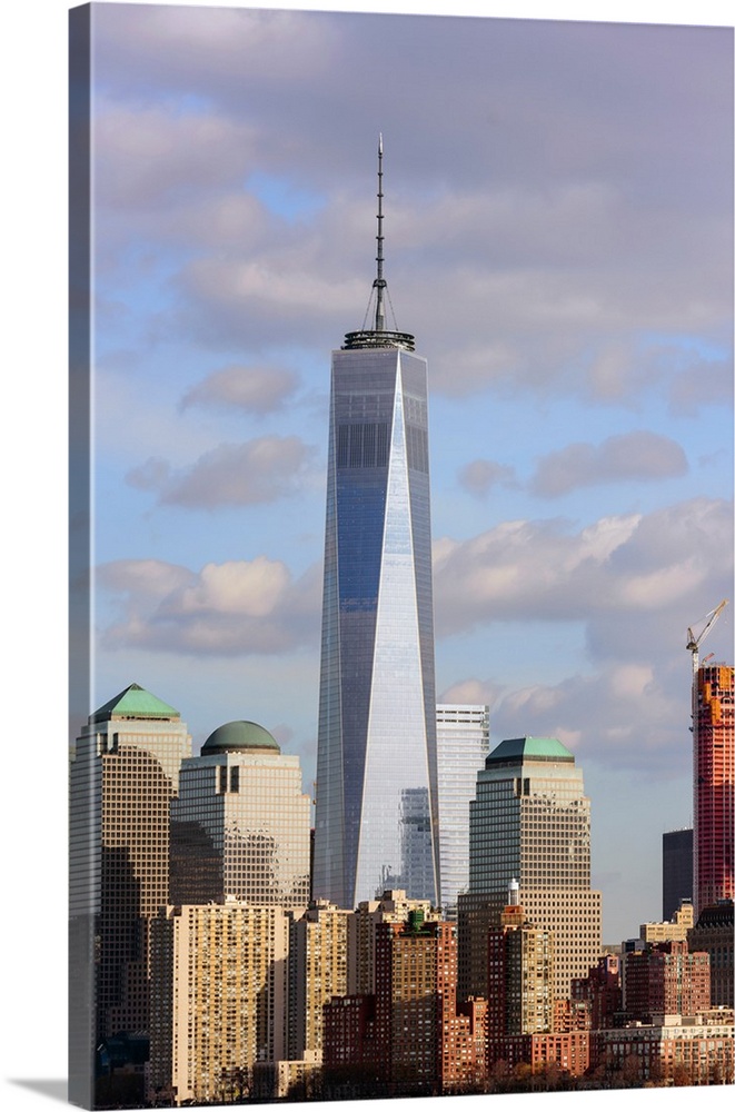 Skyscrapers in a city, Manhattan, New York City, New York State, USA