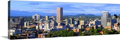 Skyscrapers in a city, Portland, Oregon