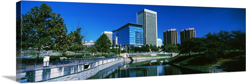 Skyscrapers in a city, Richmond, Virginia, USA