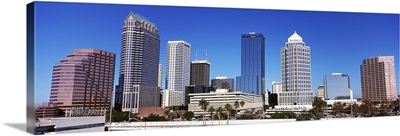Skyscrapers in a city, Tampa, Florida