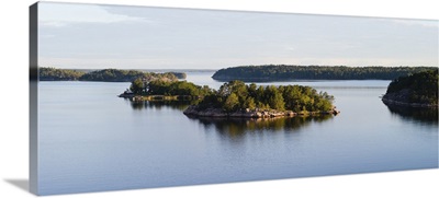 Small islands in the sea, Stockholm Archipelago, Sweden