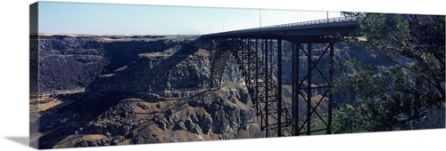 Snake River Bridge Twin Falls Idaho Wall Art, Canvas Prints, Framed ...