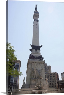 Soldiers' and Sailors' Monument in Indianapolis, Marion County, Indiana