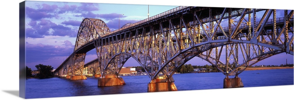 South Grand Island Bridges Grand Island NY Wall Art, Canvas Prints ...