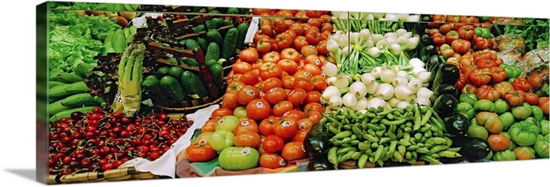 Spain, Elorrio, Fruits and vegetables Wall Art, Canvas Prints, Framed ...
