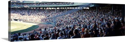 Spectators watching a baseball match in a stadium Fenway Park Boston Suffolk County Massachusetts