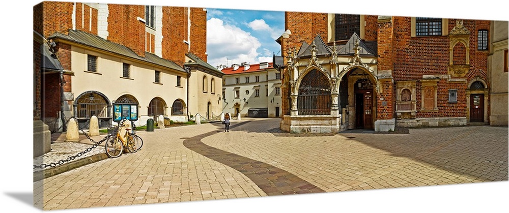 St. Barbara's Church at St. Mary's Square, Krakow, Poland