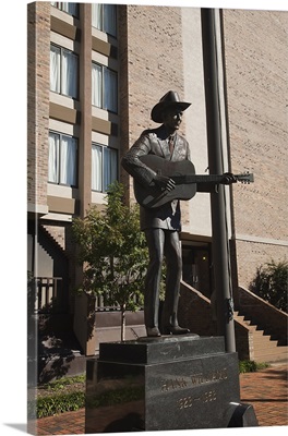 Statue of Hank Williams, Hank Williams Memorial, Montgomery, Alabama