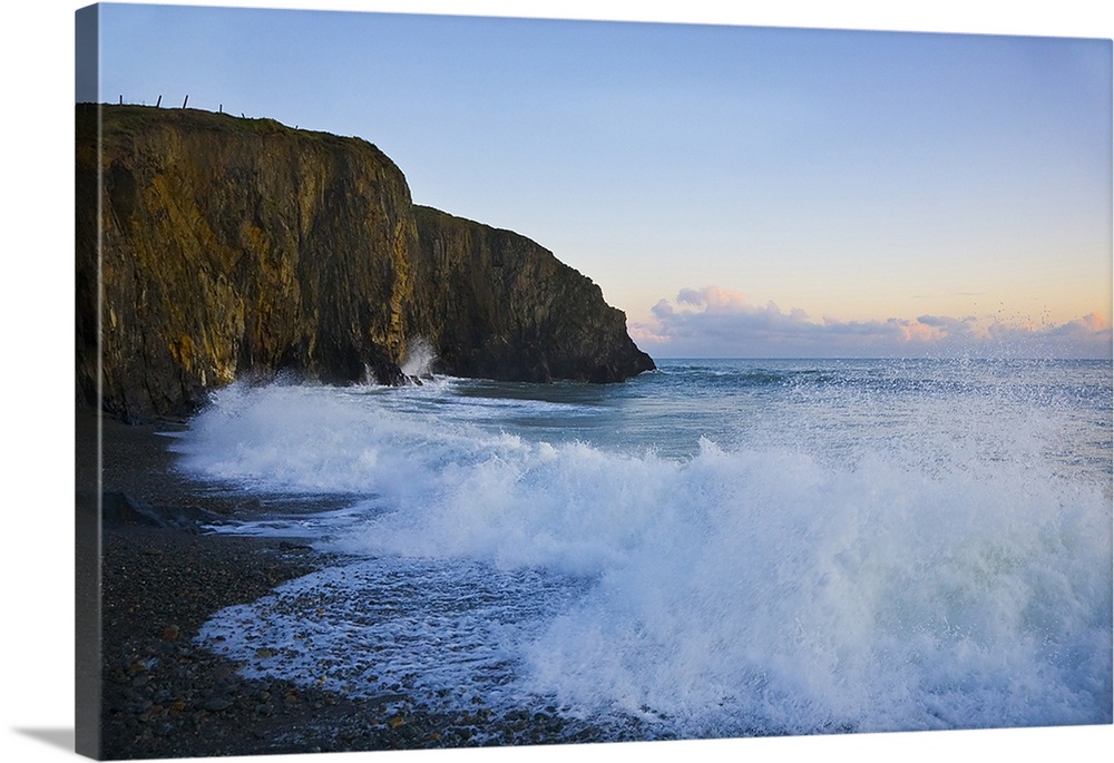 Stormy Seas at Ballyvooney Cove, The Copper Coast, County Waterford, Ireland