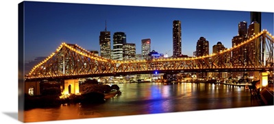 Story Bridge, Brisbane River, Brisbane, Queensland, Australia