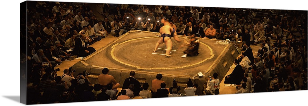 Ryogoku Kokugikan, the sumo arena in Tokyo, Japan