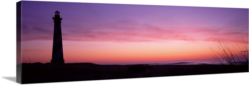 Sunrise Lighthouse Cape Hatteras National Seashore Nc 