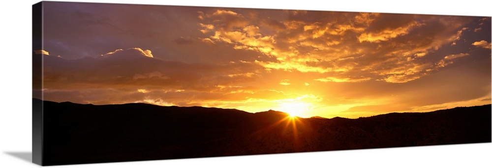 Sunrise Santa Rosa Mts Anza Borrego Desert State Park CA