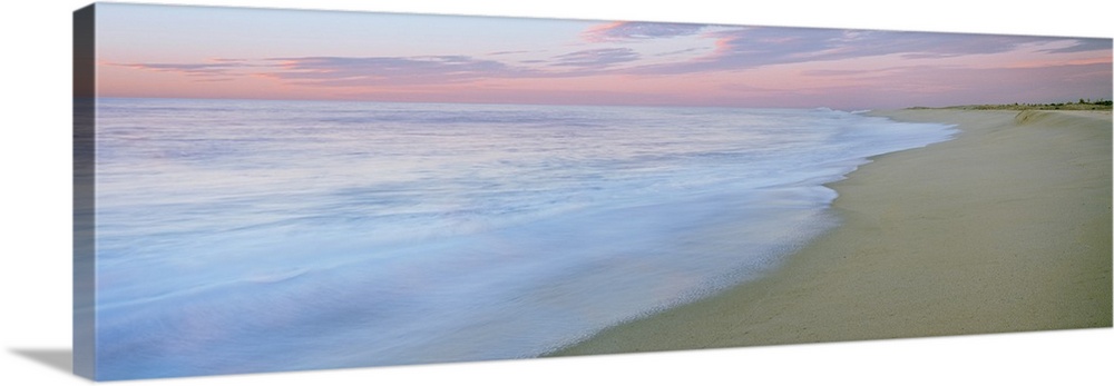 Sunrise shoreline along Playa La Cochora, Todos Santos, Baja California Sur, Mexico.