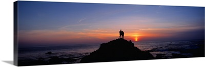 Sunset Giant's Causeway Ireland
