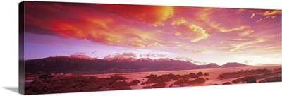 Sunset Kaikoura South Island New Zealand