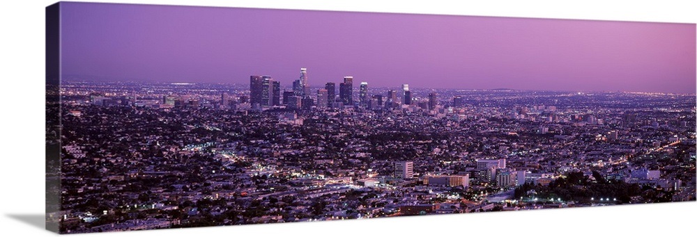 Sunset Los Angeles CA Wall Art, Canvas Prints, Framed Prints, Wall ...