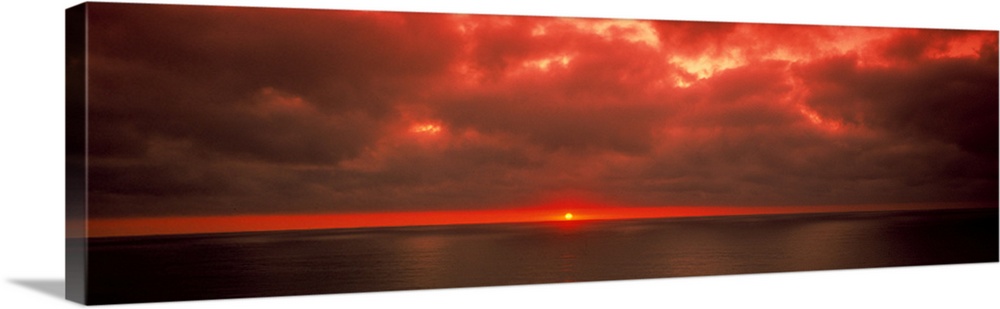 Sunset Pacific Ocean CA