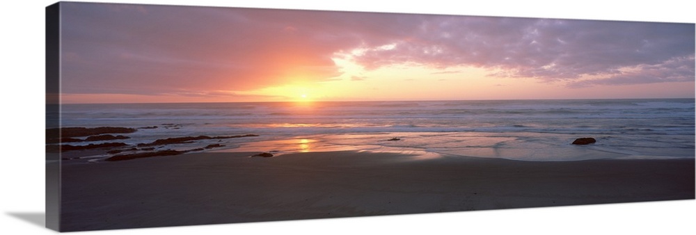 Sunset Pacific Ocean OR Wall Art, Canvas Prints, Framed Prints, Wall ...