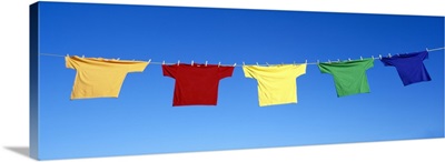 T Shirts on clothesline