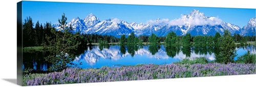 Teton Range Grand Teton National Park WY | Great Big Canvas