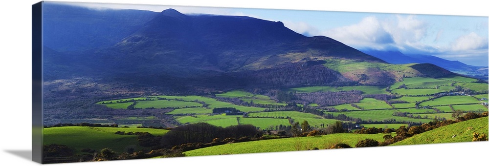 The Comeragh Mountains from the east,County Waterford, Ireland