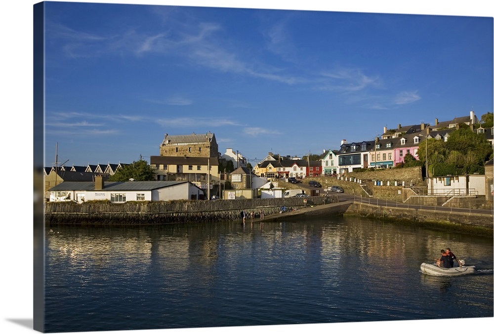 The Fishing Harbour, Baltimore, County Cork, Ireland Wall Art, Canvas