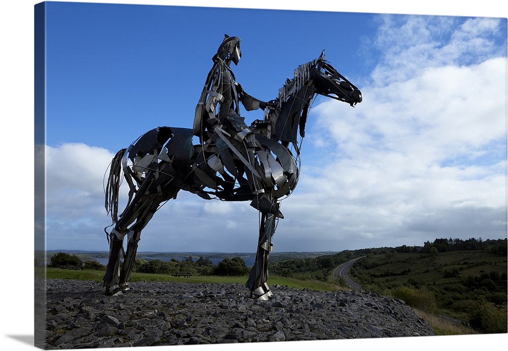 The Gaelic Chieftain, Sculptured by Maurice Hannon