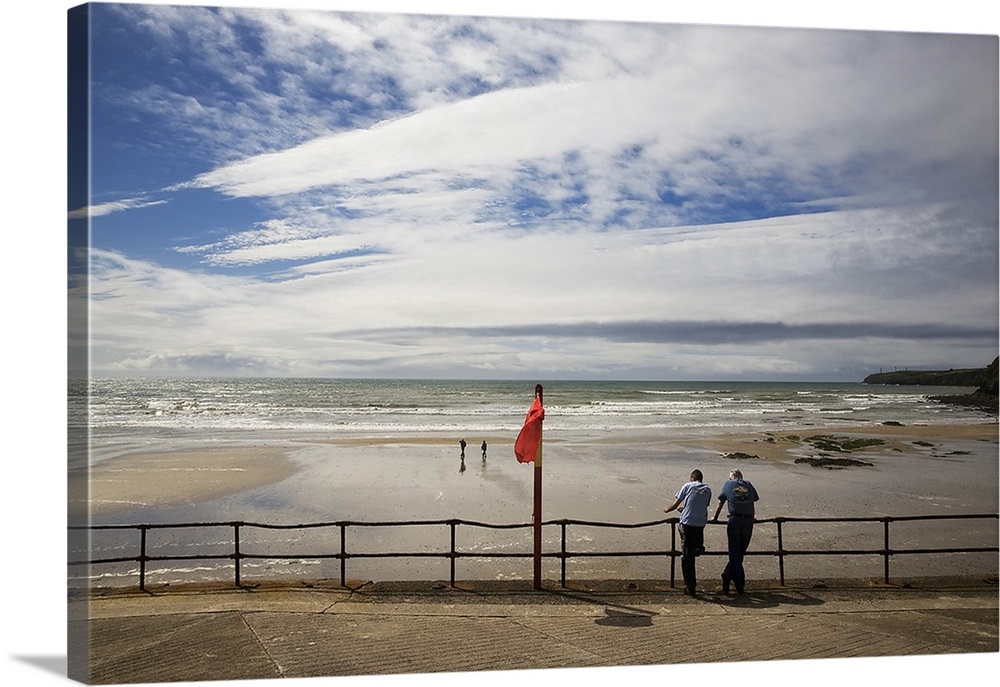 The Promenade and Beach, Tramore, County Waterford, Ireland
