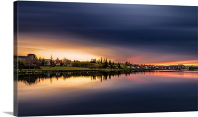 The Reykjavik Pond, Reykjavik, Iceland