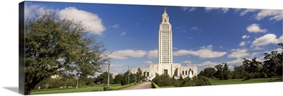 Tower of a government building, Louisiana State Capitol Building, Baton Rouge, Louisiana