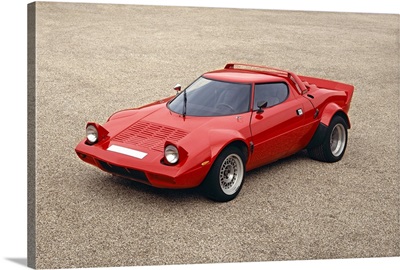 Transport, Car, 1975 Lancia Stratos V6 2.5 litre 4 OHC, 2 door coupe image thumbnail