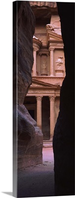 Treasury through the rocks, Petra, Wadi Musa, Jordan