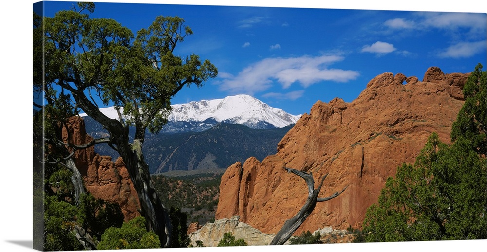Canvas Prints Framed, Landscape Rock Colorado Springs