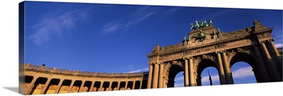 Triumphal arch, Palais Du Cinquantenaire, Brussels, Belgium