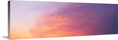 Twilight sky over Grand Teton National Park, Wyoming