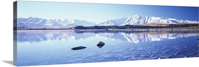 Two Thumb Range, Lake Tekapo, Mackenzie Basin, South Island, New Zealand