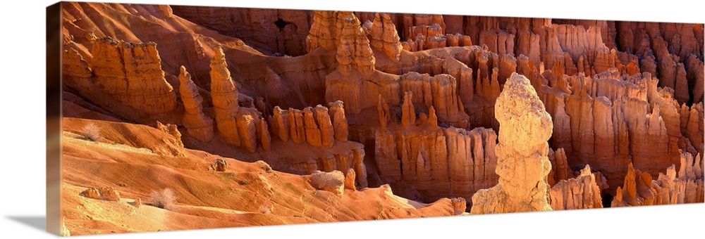 Utah, Bryce Canyon National Park, High angle view of the rocks