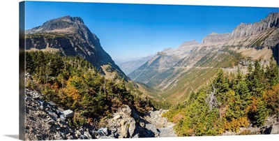 View from the Going-to-the-Sun Road, Glacier National Park, Montana
