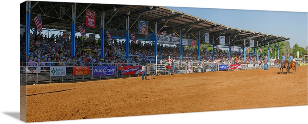 View of Arcadia All-Florida Championship Rodeo, Arcadia, DeSoto County, Florida, USA